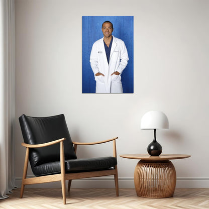 Jesse Williams American Cinema Actor Audio Book Narrator Poster Wall Art Print Home Wall Decor - xonomax