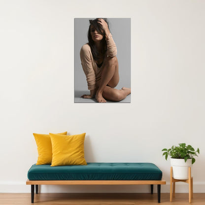 Lea Michele American Woman Cinema Actress Singer Poster Wall Art Print Home Wall Decor - xonomax