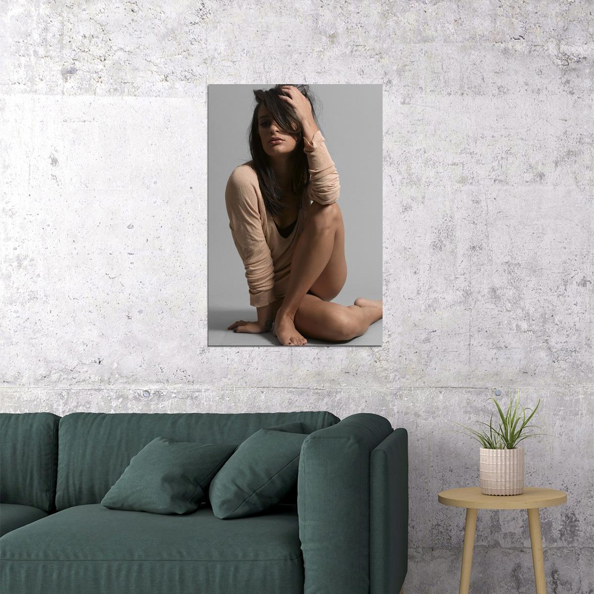 Lea Michele American Woman Cinema Actress Singer Poster Wall Art Print Home Wall Decor - xonomax
