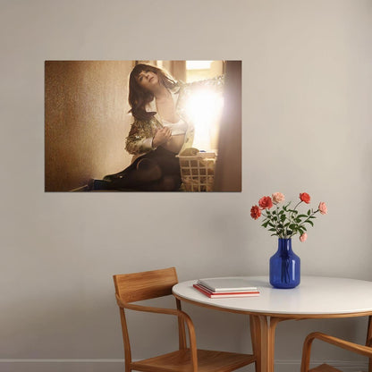 Dakota Johnson American Cinema Actor Woman Model Poster Wall Art Print Home Wall Decor - xonomax
