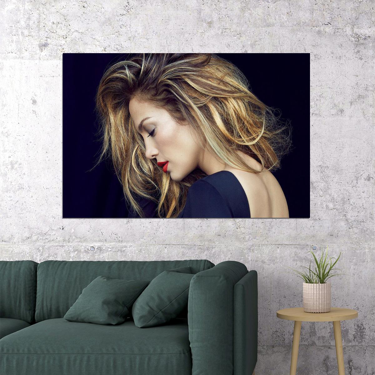Jennifer Lopez Celebrity Singer Movie Actress Artist Poster Wall Art Print Home Wall Decor - xonomax