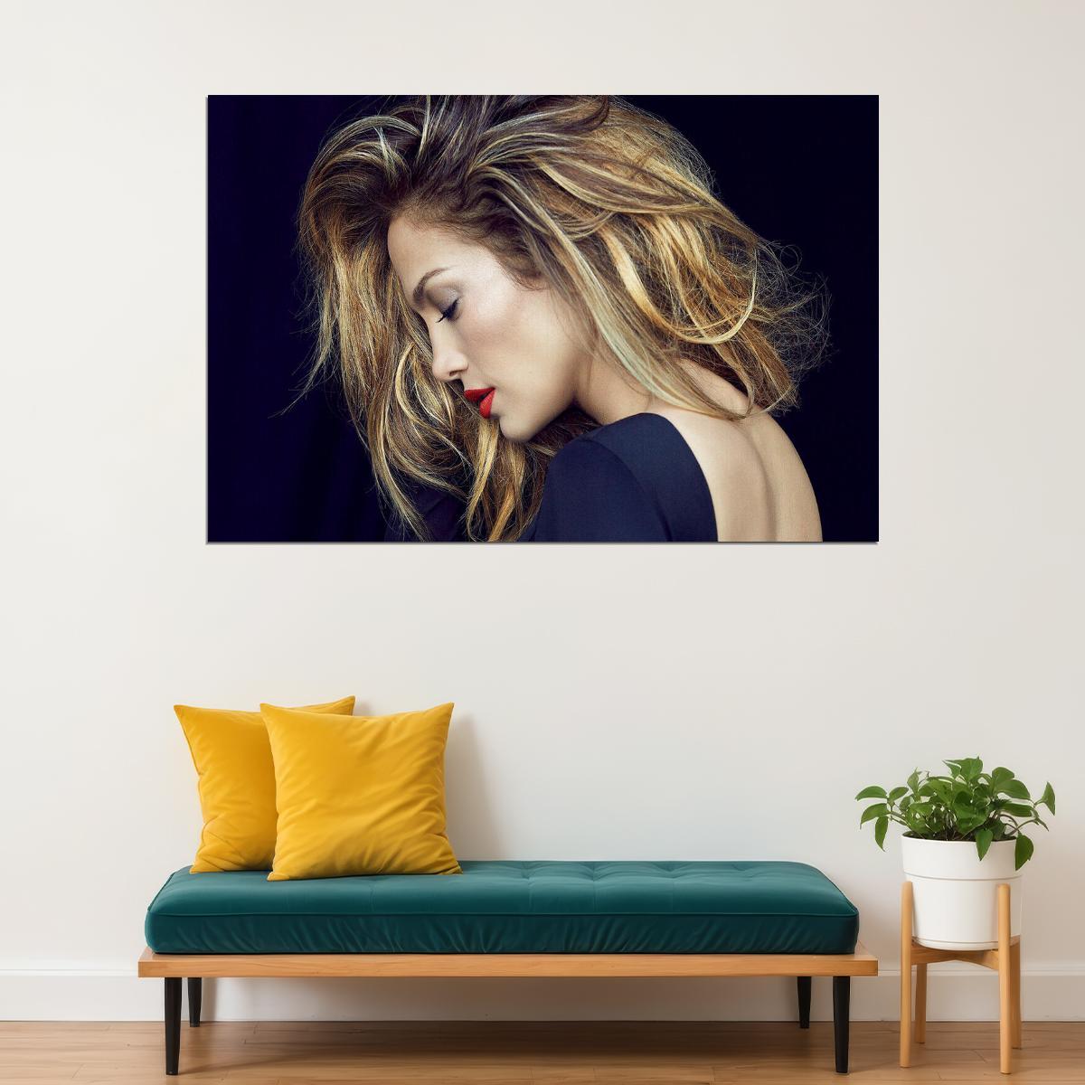 Jennifer Lopez Celebrity Singer Movie Actress Artist Poster Wall Art Print Home Wall Decor - xonomax