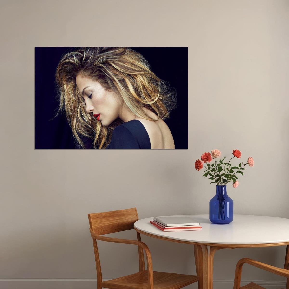 Jennifer Lopez Celebrity Singer Movie Actress Artist Poster Wall Art Print Home Wall Decor - xonomax