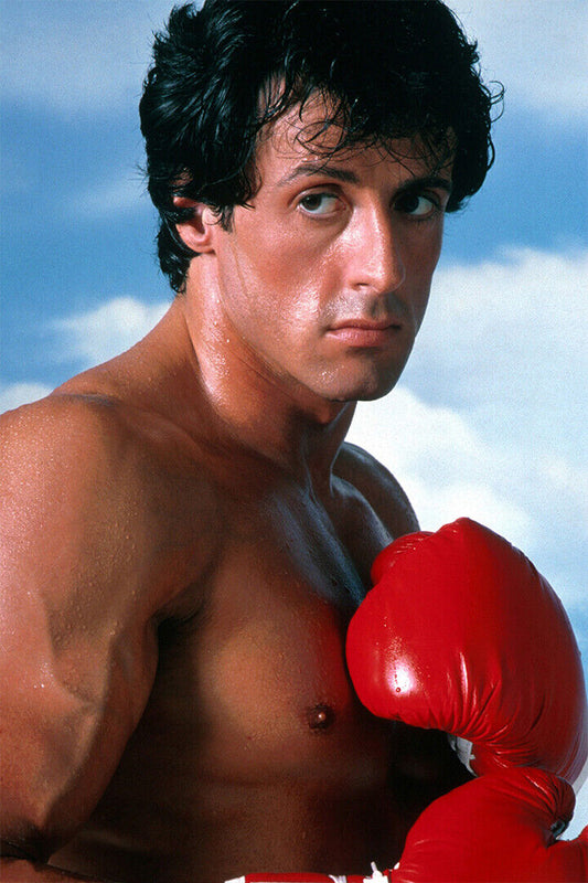 Sylvester Sly Stallone American Cinema Actor Rocky 3 Movie Poster Wall Art Print Home Wall Decor - xonomax
