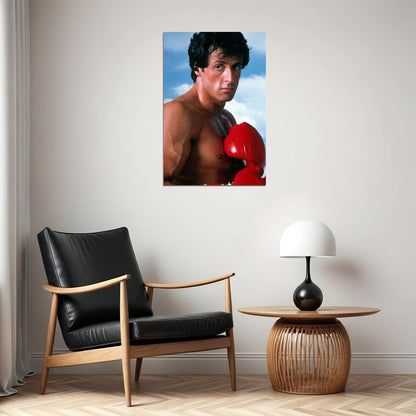 Sylvester Sly Stallone American Cinema Actor Rocky 3 Movie Poster Wall Art Print Home Wall Decor - xonomax