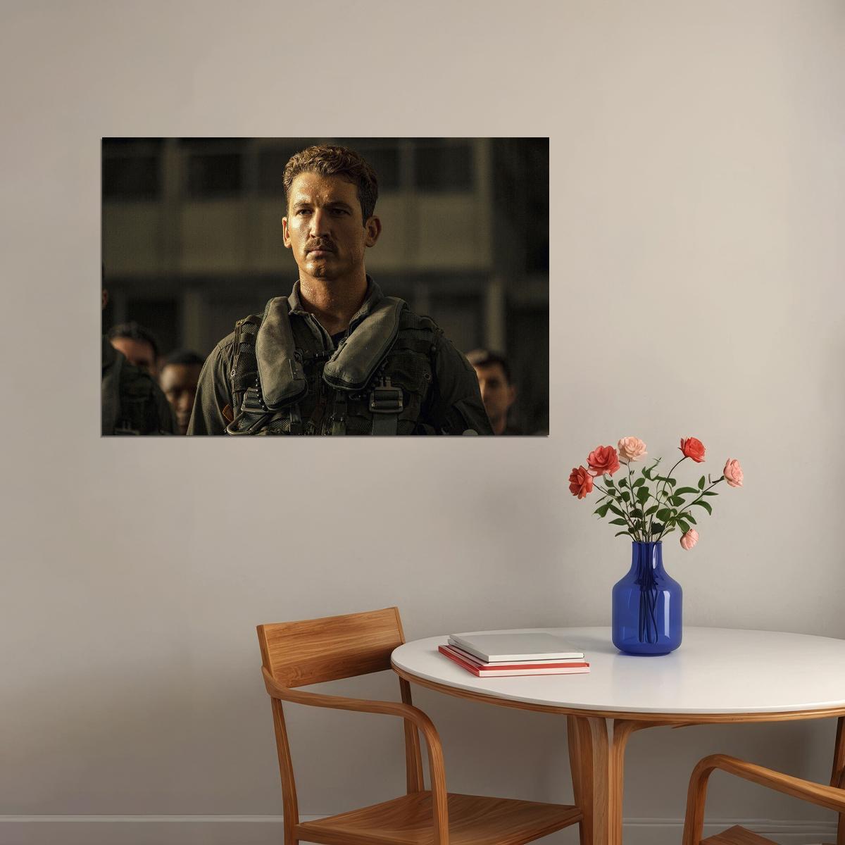 Miles Teller American Cinema Actor Famous Artist Poster Wall Art Print Home Wall Decor - xonomax