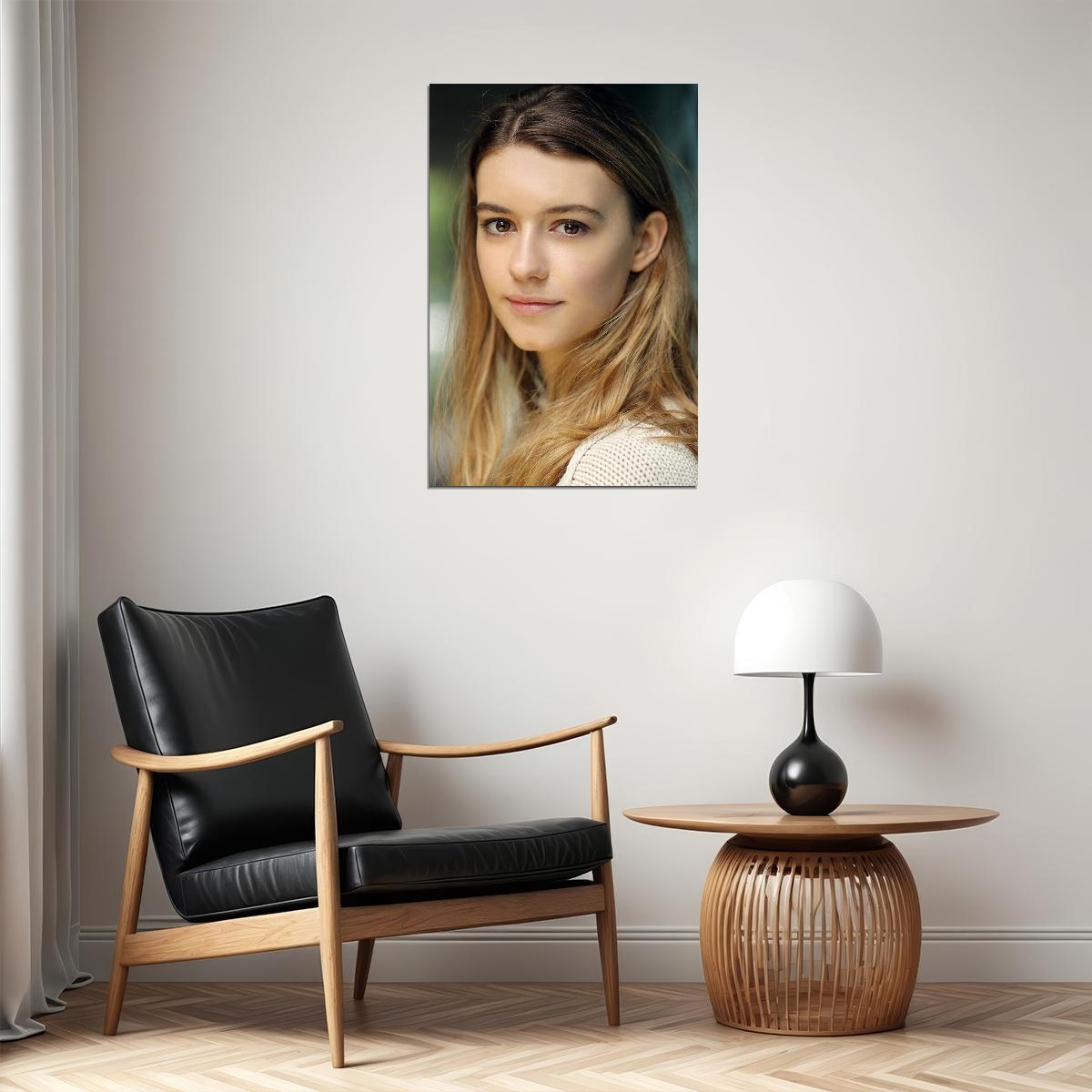 Daisy Edgar Jones British Cinema Actress Beauty Artist Poster Wall Art Print Home Wall Decor - xonomax