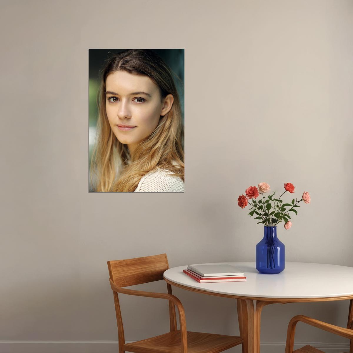 Daisy Edgar Jones British Cinema Actress Beauty Artist Poster Wall Art Print Home Wall Decor - xonomax