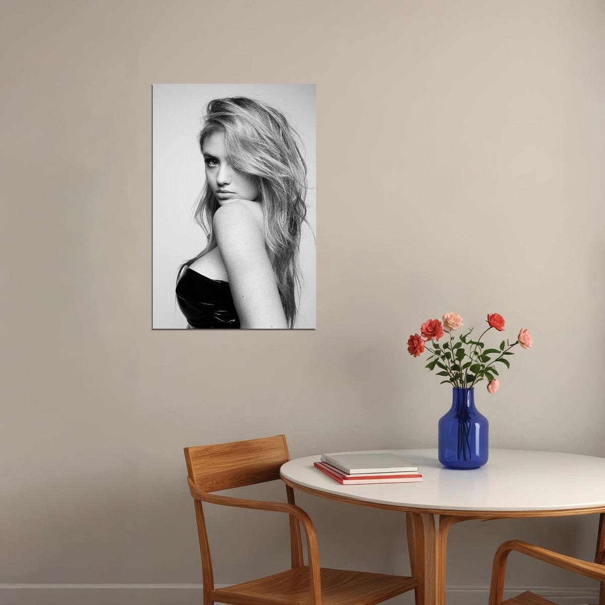 Leni Klum Famous Young Model Artist Beauty Model Poster Wall Art Print Home Wall Decor - xonomax