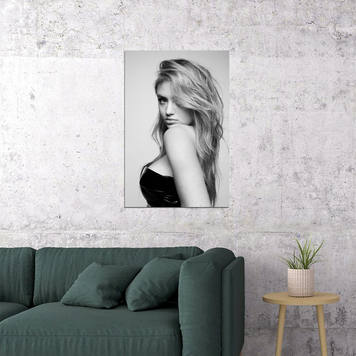 Leni Klum Famous Young Model Artist Beauty Model Poster Wall Art Print Home Wall Decor - xonomax
