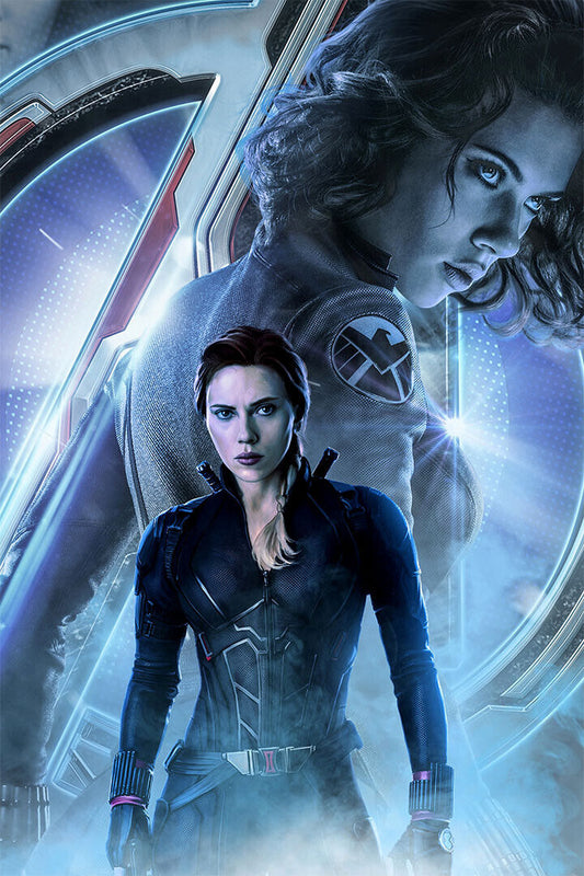 Black Widow Movie Excitement Action Poster Wall Art Print Home Wall Decor - xonomax