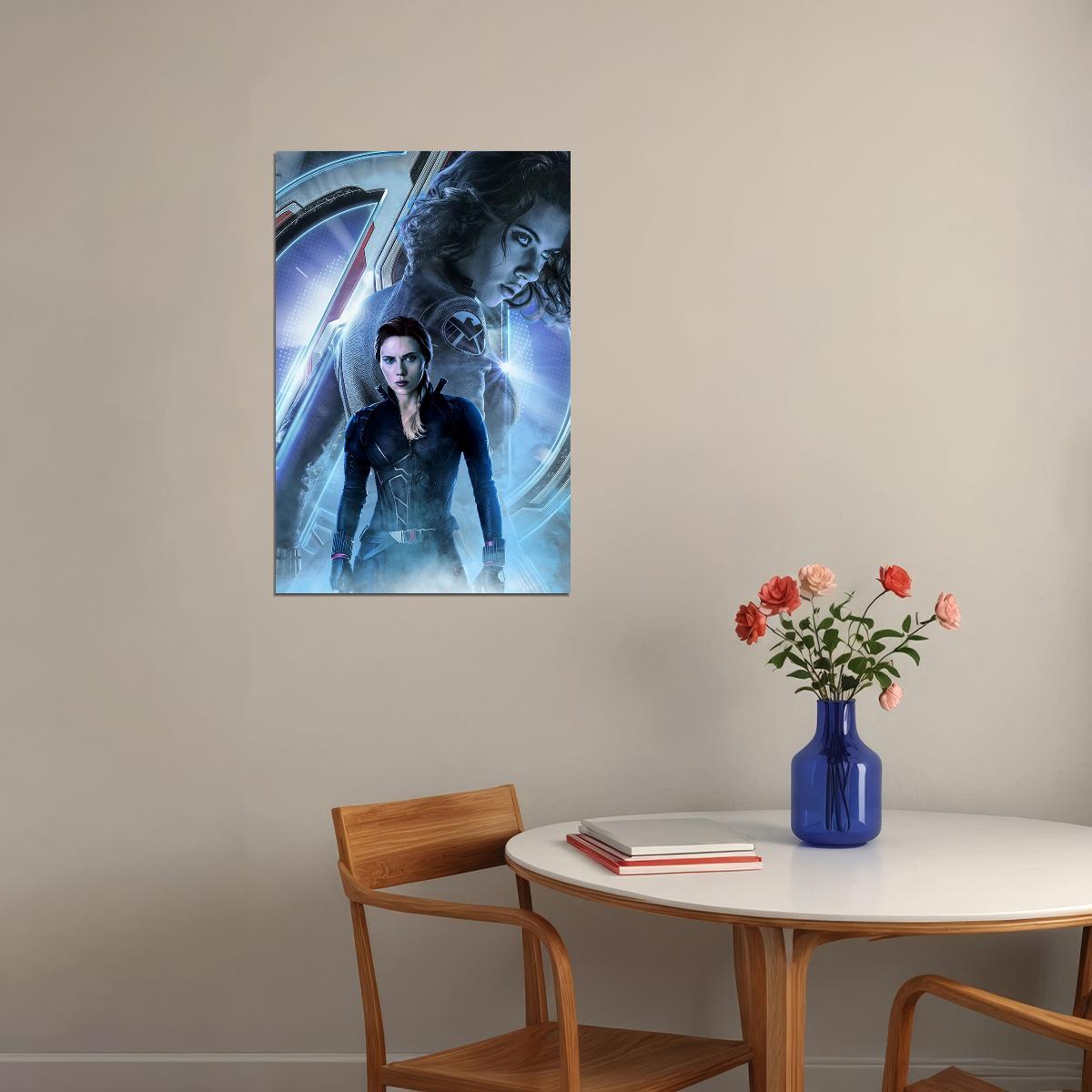 Black Widow Movie Excitement Action Poster Wall Art Print Home Wall Decor - xonomax