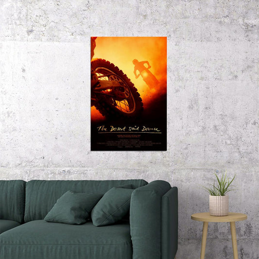 The Desert Said Dance Movie Motor Racing Action Poster Wall Art Print Home Wall Decor - xonomax