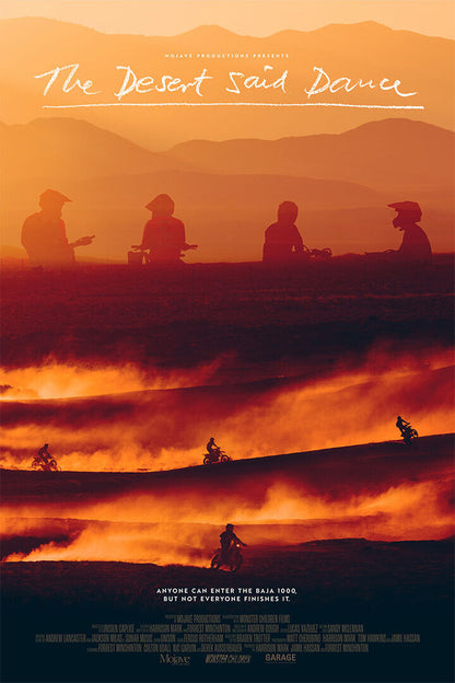 The Desert Said Dance Movie Action Adventure Poster Wall Art Print Home Wall Decor - xonomax