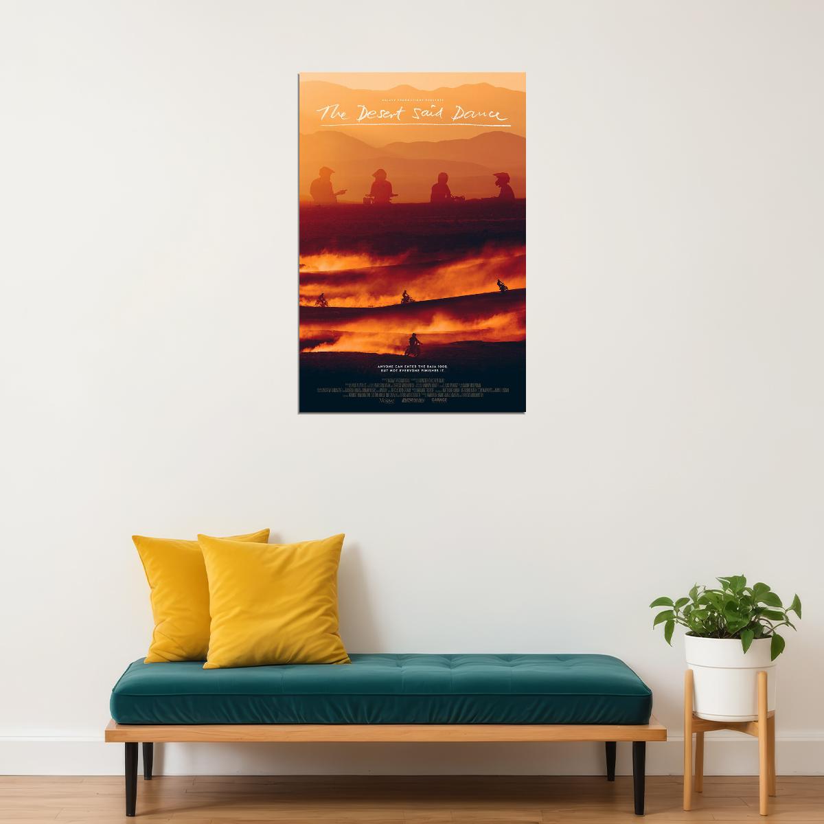 The Desert Said Dance Movie Action Adventure Poster Wall Art Print Home Wall Decor - xonomax