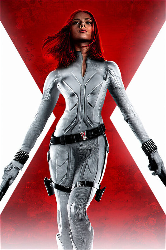 Black Widow Movie Superhero Adventure Action Poster Wall Art Print Home Wall Decor - xonomax