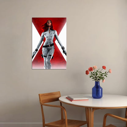 Black Widow Movie Superhero Adventure Action Poster Wall Art Print Home Wall Decor - xonomax