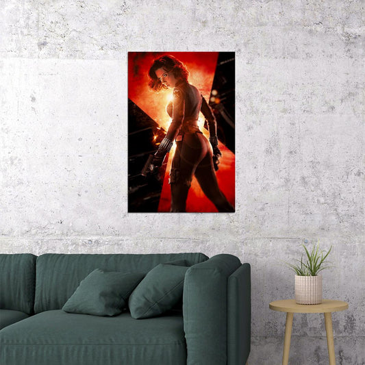 Black Widow Movie Superhero Action Adventure Poster Wall Art Print Home Wall Decor - xonomax