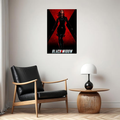 Black Widow Movie Superhero Dark Life Great Threat Poster Wall Art Print Home Wall Decor - xonomax