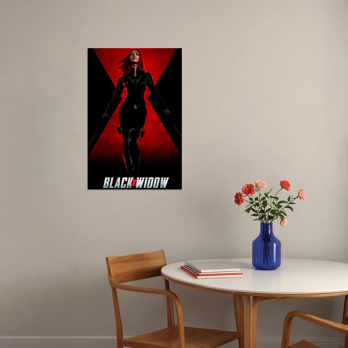 Black Widow Movie Superhero Dark Life Great Threat Poster Wall Art Print Home Wall Decor - xonomax