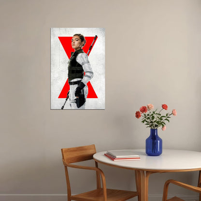 Black Widow Movie Dark Life Great Threat Superhero Poster Wall Art Print Home Wall Decor - xonomax