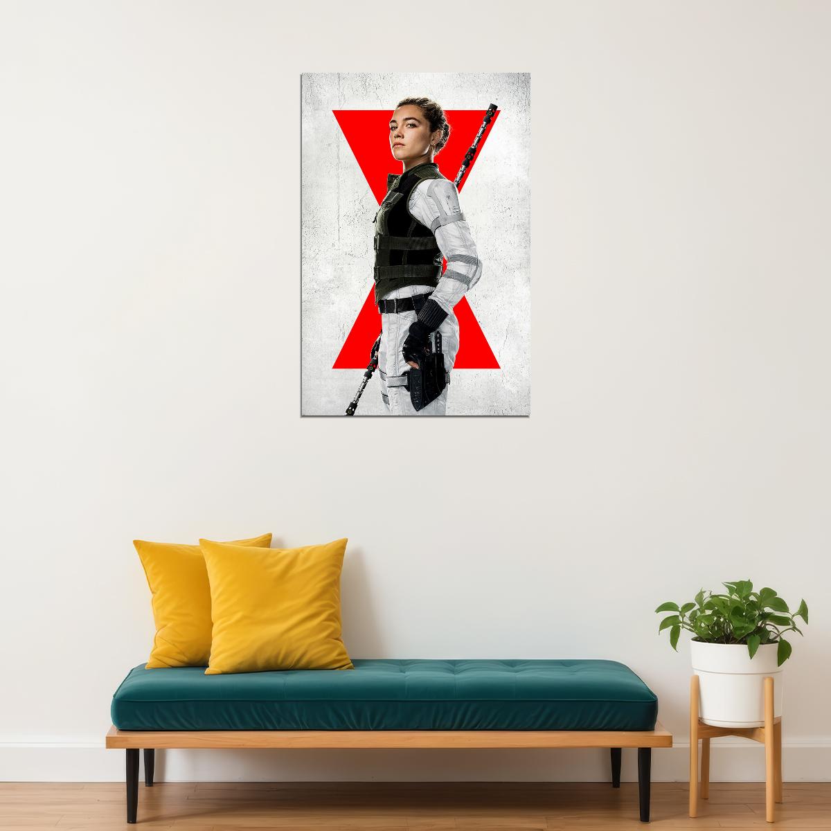 Black Widow Movie Dark Life Great Threat Superhero Poster Wall Art Print Home Wall Decor - xonomax