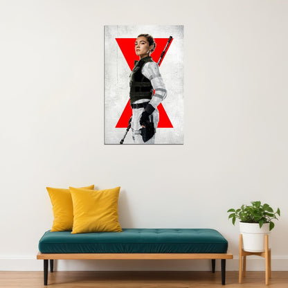 Black Widow Movie Dark Life Great Threat Superhero Poster Wall Art Print Home Wall Decor - xonomax