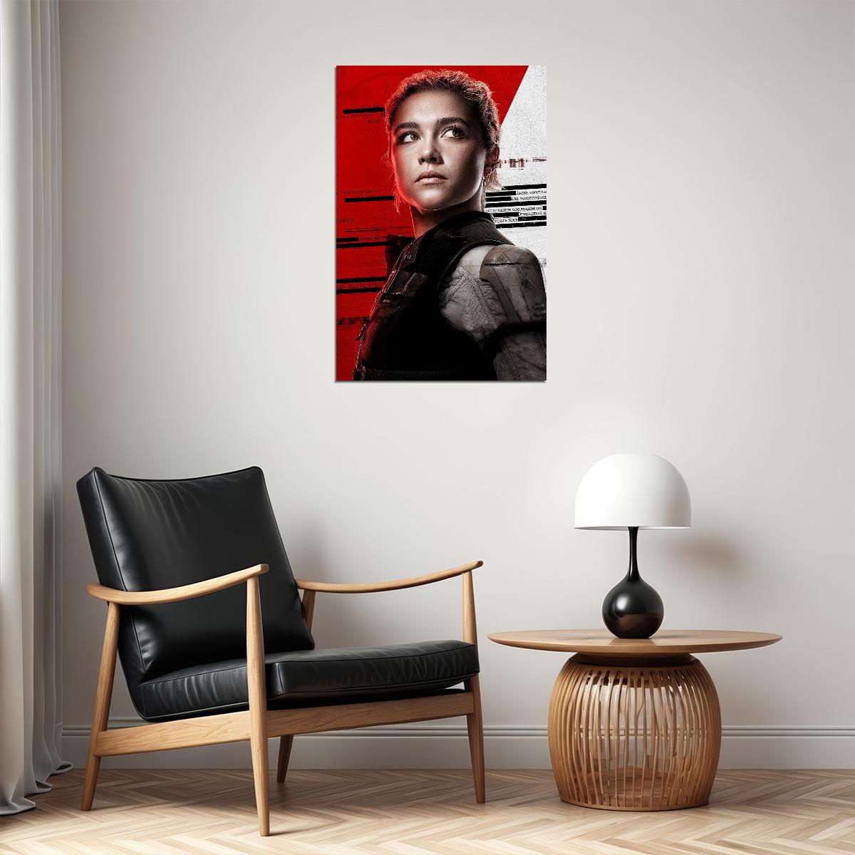 Black Widow Movie Great Threat Superhero Action Poster Wall Art Print Home Wall Decor - xonomax