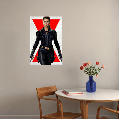 Black Widow Movie Adventure Action Superhero Drama Poster Wall Art Print Home Wall Decor - xonomax