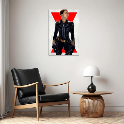 Black Widow Movie Family Action Superhero Drama Poster Wall Art Print Home Wall Decor - xonomax