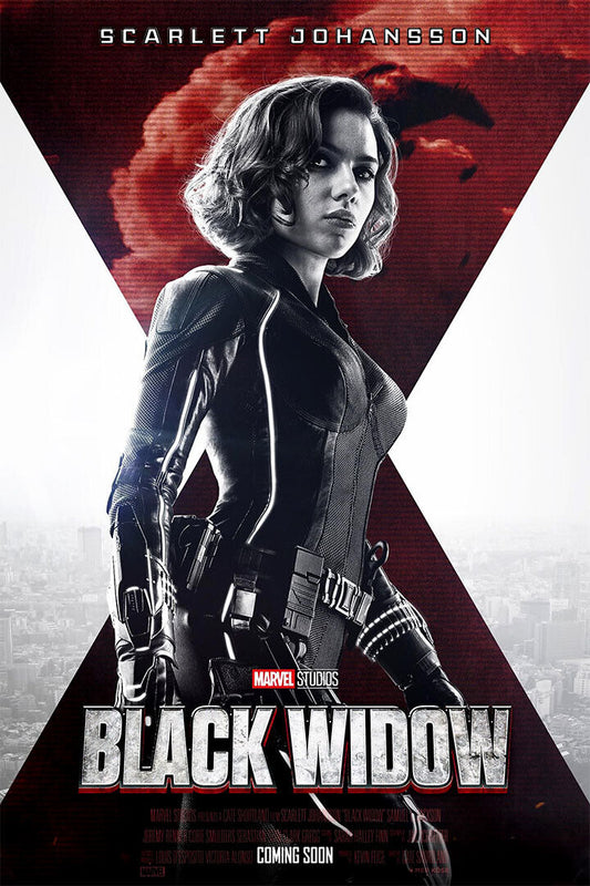 Black Widow Movie Superhero Adventure Action Poster Wall Art Print Home Wall Decor - xonomax