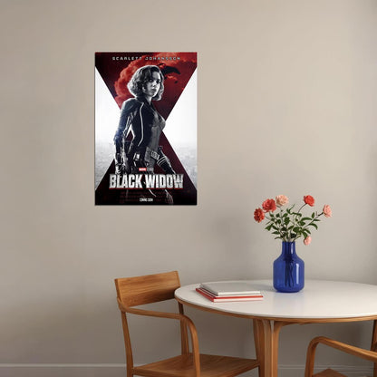 Black Widow Movie Superhero Adventure Action Poster Wall Art Print Home Wall Decor - xonomax
