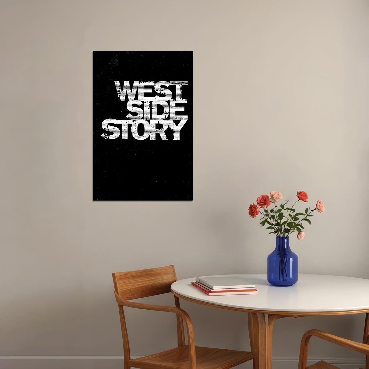 West Side Story Movie Crime Musical Adaptation Excitement Poster Wall Art Print Home Wall Decor - xonomax