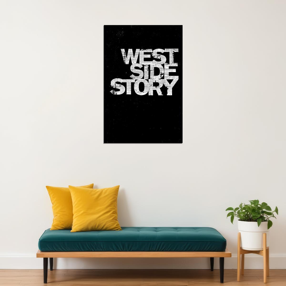 West Side Story Movie Crime Musical Adaptation Excitement Poster Wall Art Print Home Wall Decor - xonomax