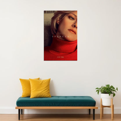 Spencer Movie Drama Biography Poster Wall Art Print Home Wall Decor - xonomax