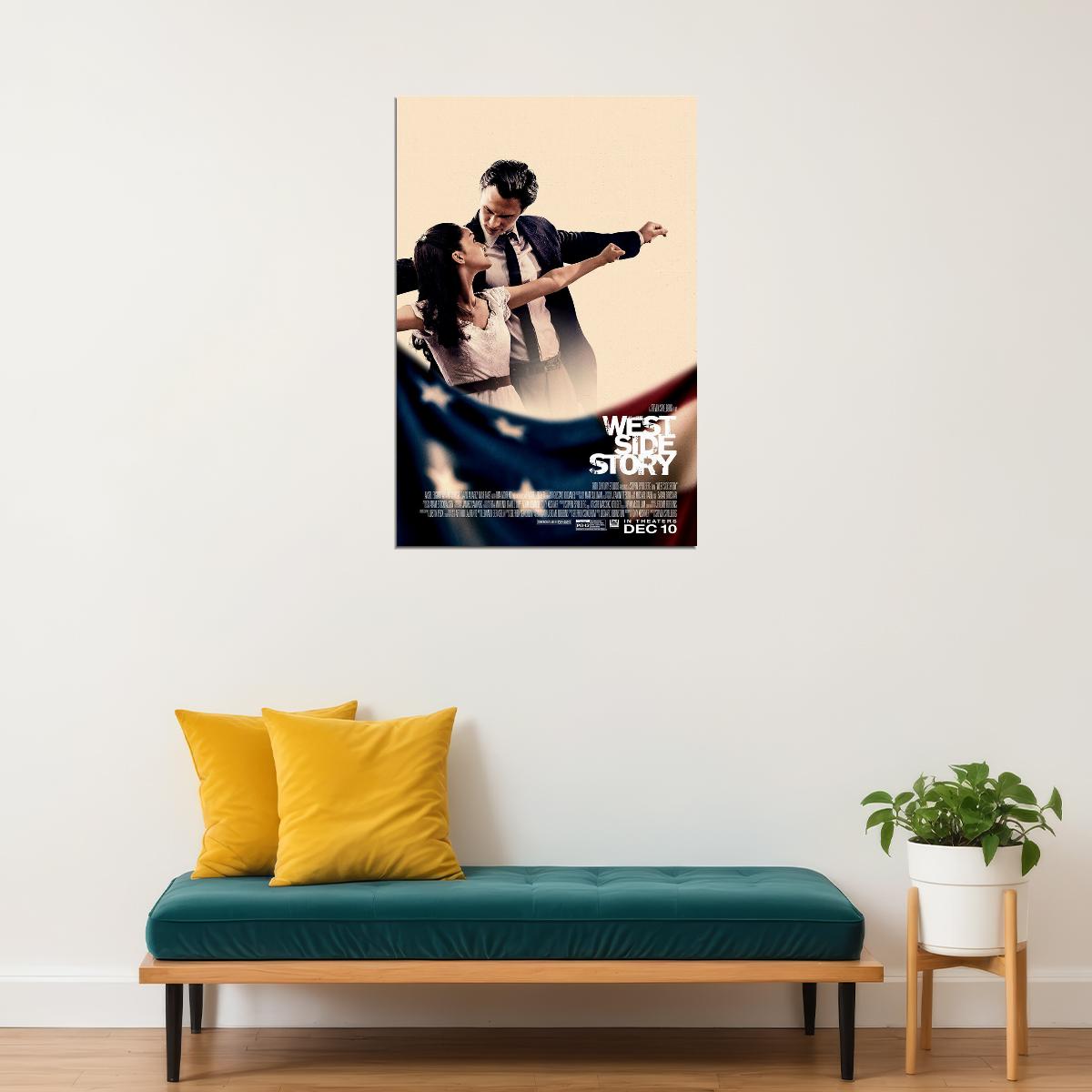 West Side Story Movie Musical Drama Crime Poster Wall Art Print Home Wall Decor - xonomax