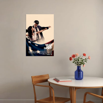 West Side Story Movie Musical Drama Crime Poster Wall Art Print Home Wall Decor - xonomax