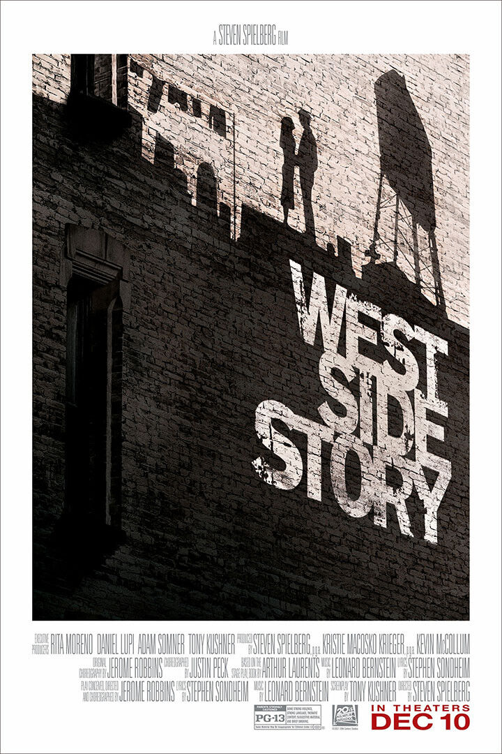 West Side Story Movie Drama Crime Musical Poster Wall Art Print Home Wall Decor - xonomax