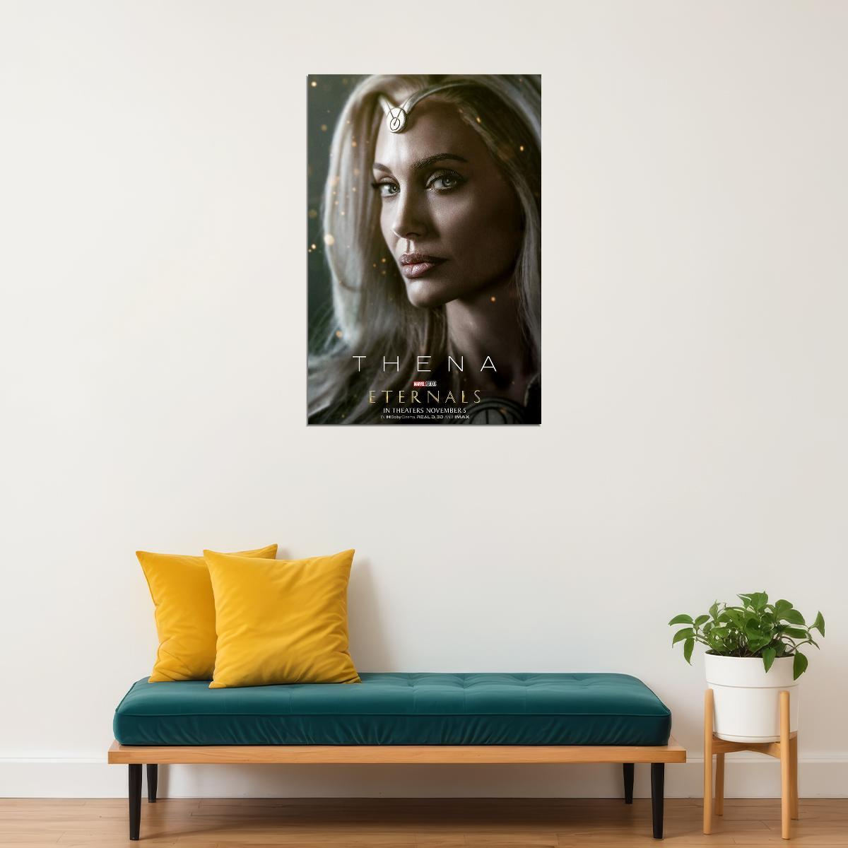Eternals Movie Action Fantasy Adventure Poster Wall Art Print Home Wall Decor - xonomax