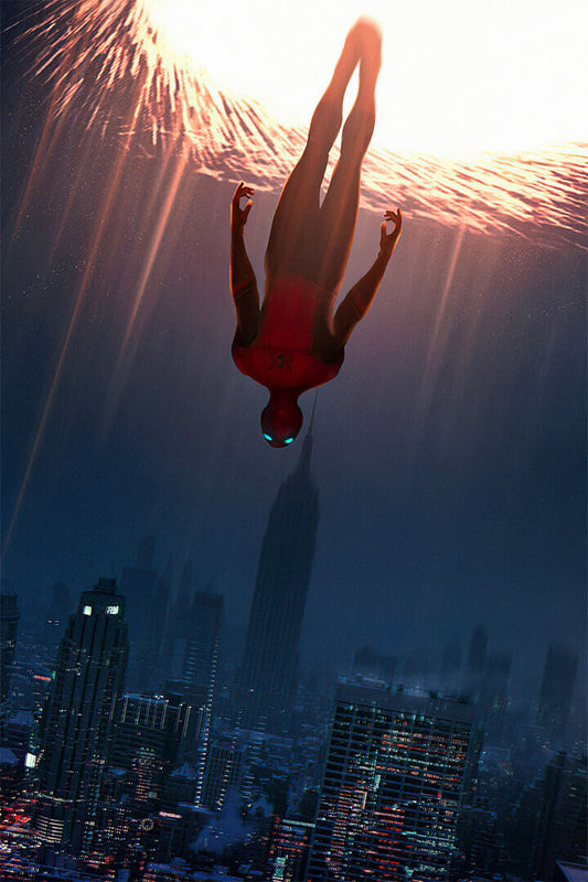 Spider Man No Way Home Movie Excitement Danger Poster Wall Art Print Home Wall Decor - xonomax