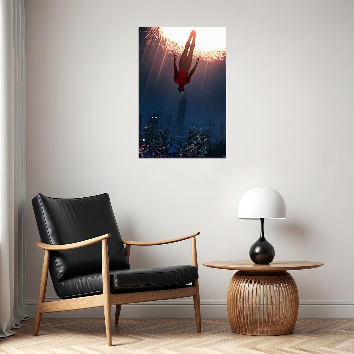 Spider Man No Way Home Movie Excitement Danger Poster Wall Art Print Home Wall Decor - xonomax