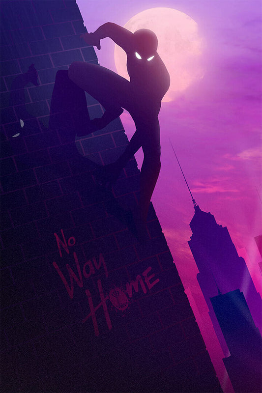Spider Man No Way Home Movie Adventure Fantasy Poster Wall Art Print Home Wall Decor - xonomax