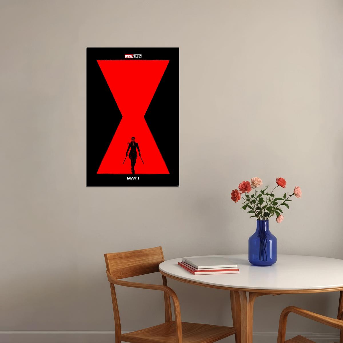 Black Widow Movie Superhero Action Adventure Poster Wall Art Print Home Wall Decor - xonomax