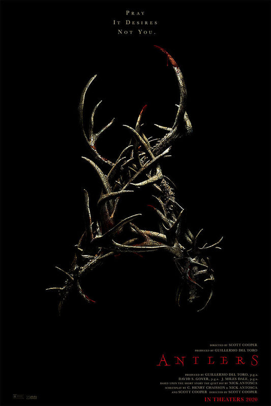 Antlers Movie Horror Drama Mystery Thriller Poster Wall Art Print Home Wall Decor - xonomax