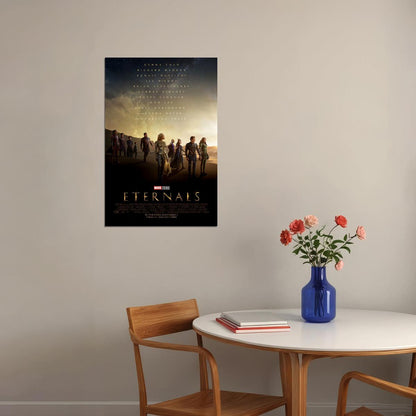 Eternals Movie Fantasy Action Adventure Poster Wall Art Print Home Wall Decor - xonomax