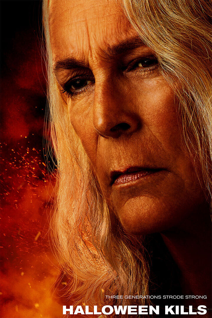 Halloween Kills Movie Action Thriller Horror Poster Wall Art Print Home Wall Decor - xonomax