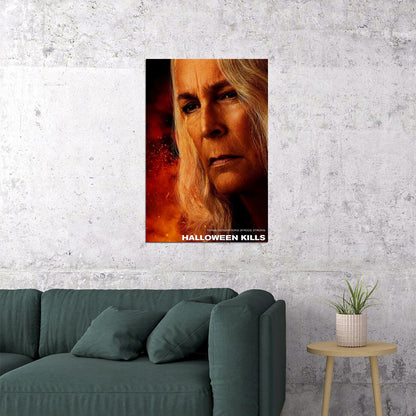 Halloween Kills Movie Action Thriller Horror Poster Wall Art Print Home Wall Decor - xonomax