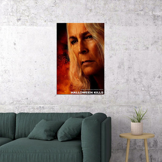 Halloween Kills Movie Action Thriller Horror Poster Wall Art Print Home Wall Decor - xonomax