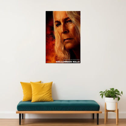 Halloween Kills Movie Action Thriller Horror Poster Wall Art Print Home Wall Decor - xonomax