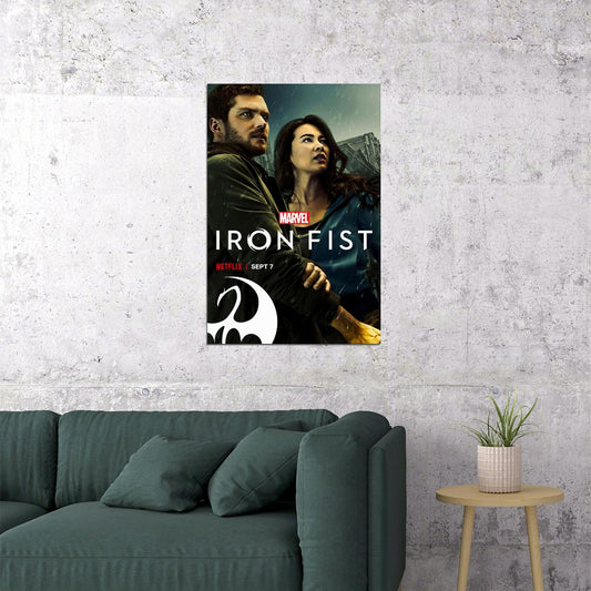 Iron Fist Movie Fighting Excitement Adventure Poster Wall Art Print Home Wall Decor - xonomax